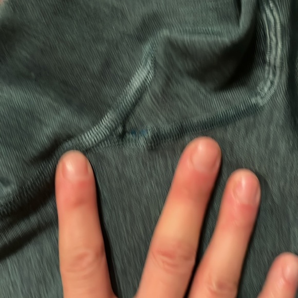 Oner Active Mineral Green Marl Classic Seamless Sports Bra and Cycling Short - Picture 4 of 4